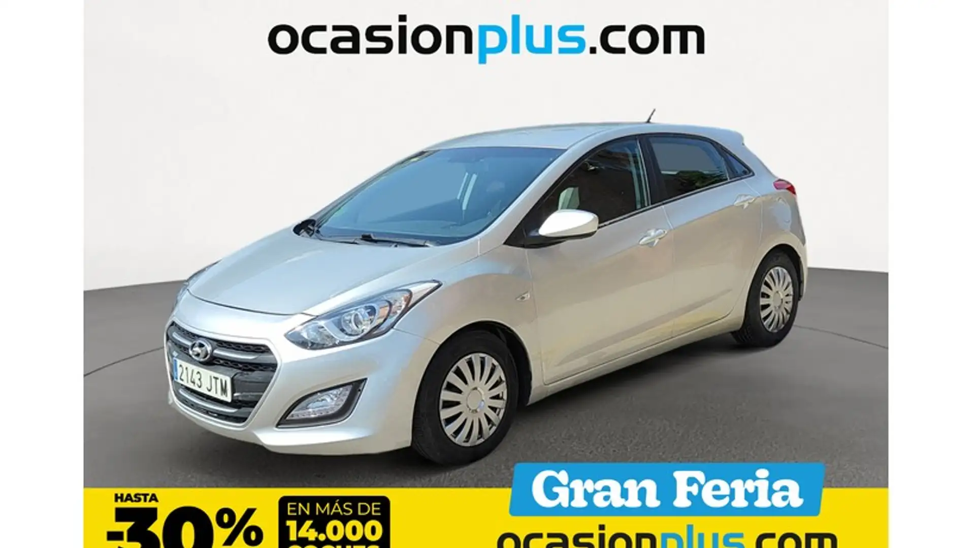 Hyundai i30 1.4 MPI BD Klass 100 Plateado - 1