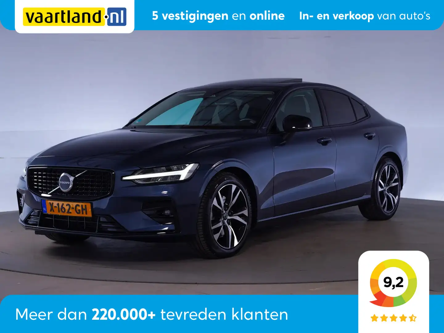 Volvo S60 2.0 B4 197pk MHEV Plus Dark Aut. [ Panorama H/K Le Bleu - 1
