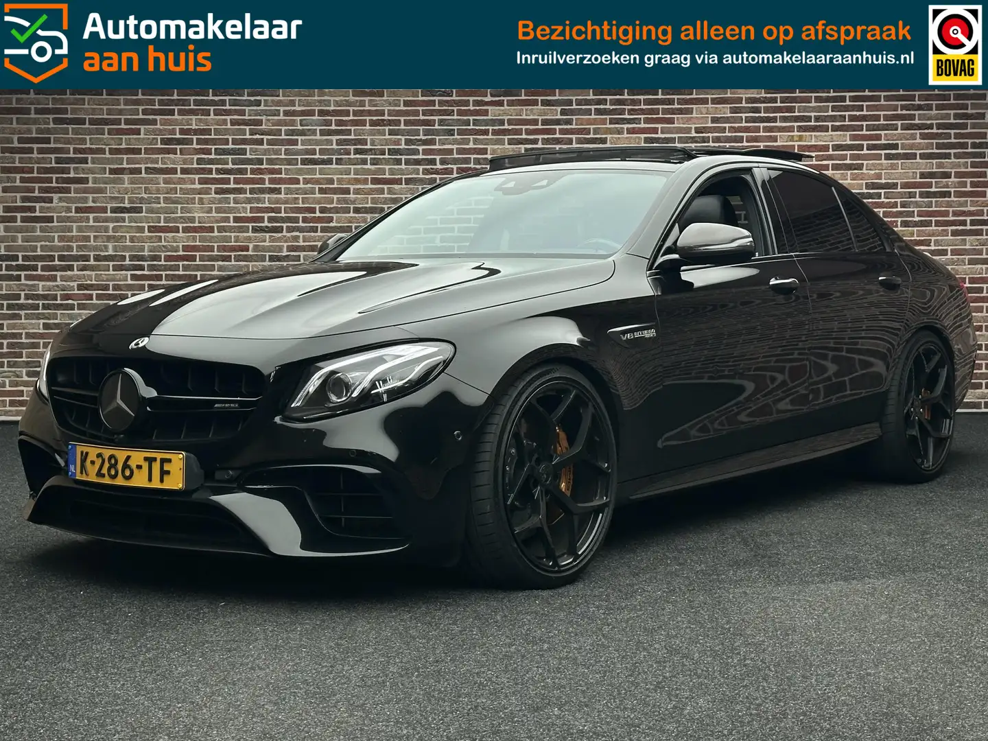 Mercedes-Benz E 63 AMG S Premium Plus Keramisch Panorama Head Dealer Gara Negru - 1