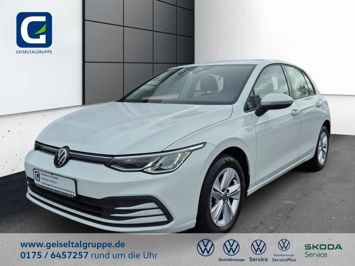 Volkswagen Golf VIII 2.0 TDI Life *LED*NAVI*DAB+*SHZ*PDC*APP-CONNECT* Blanc - 1