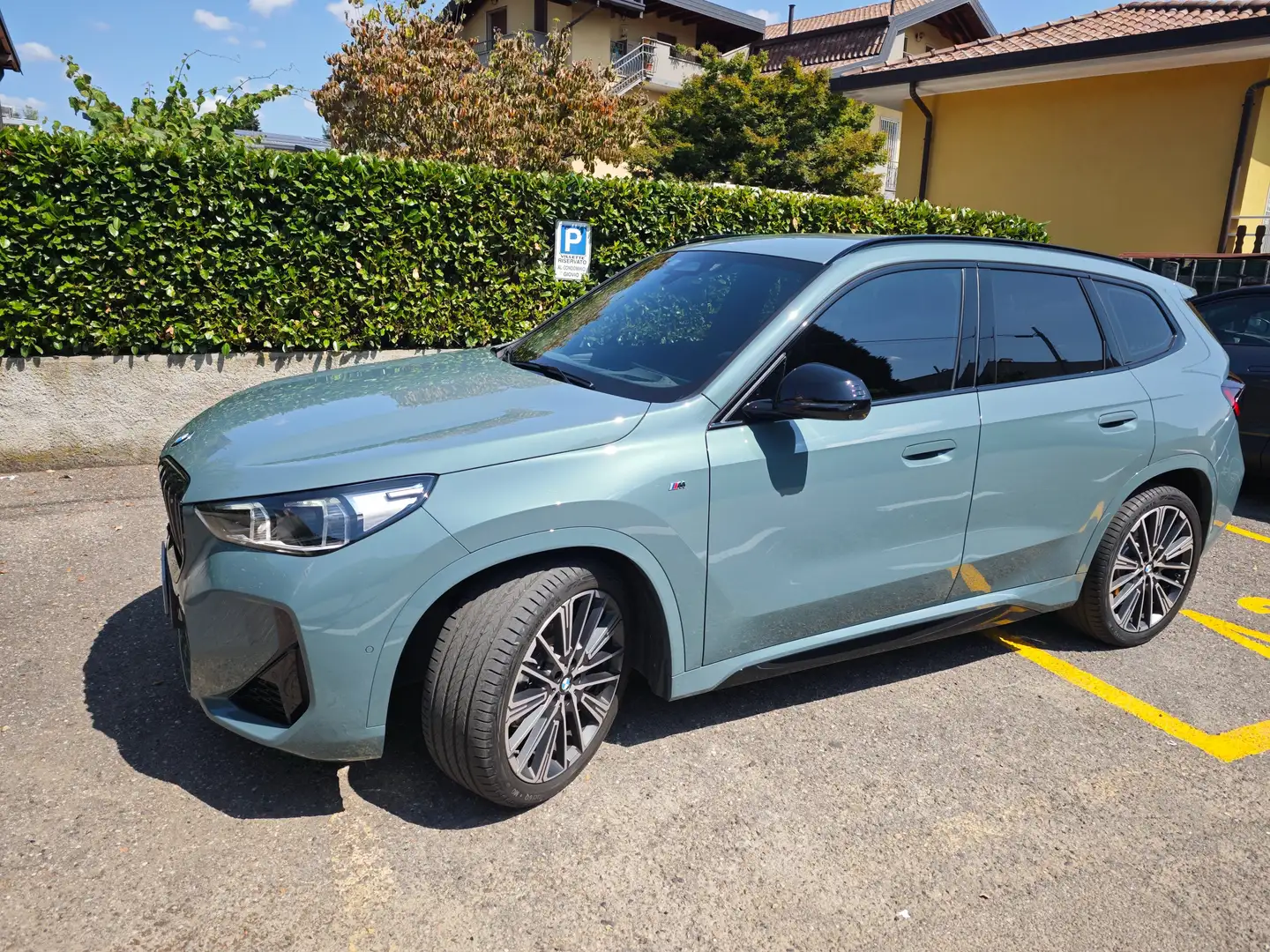 BMW X1 X1 U11 xdrive20d mhev 48V MSport auto Verde - 2