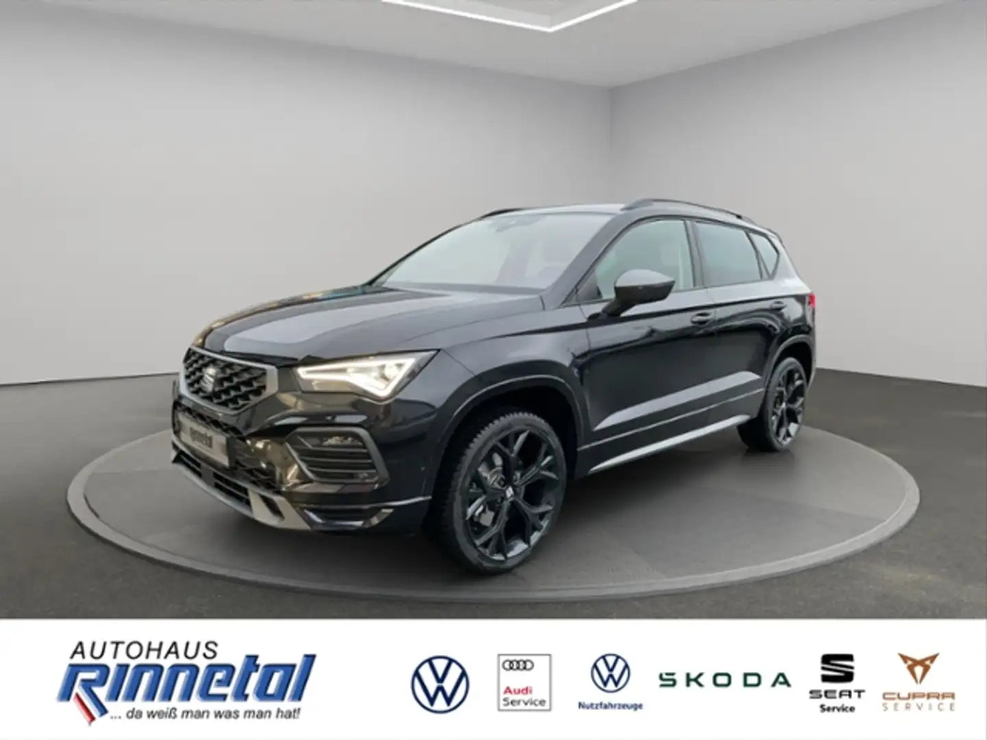 SEAT Ateca 2.0 TDI DSG FR AHK+KAMERA+VOLL LED+NAVI+EL HECKKL Schwarz - 1