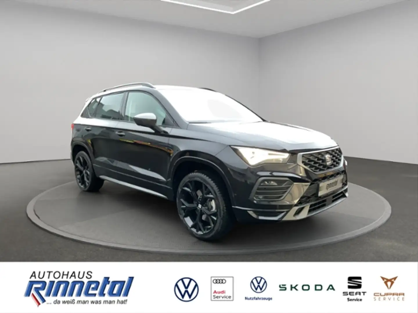 SEAT Ateca 2.0 TDI DSG FR AHK+KAMERA+VOLL LED+NAVI+EL HECKKL Schwarz - 2