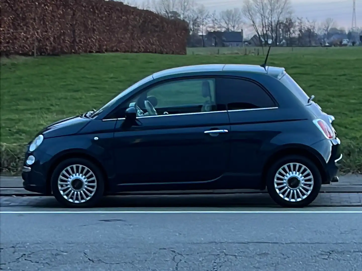 Fiat 500 500+1.2+Lounge Bleu - 1
