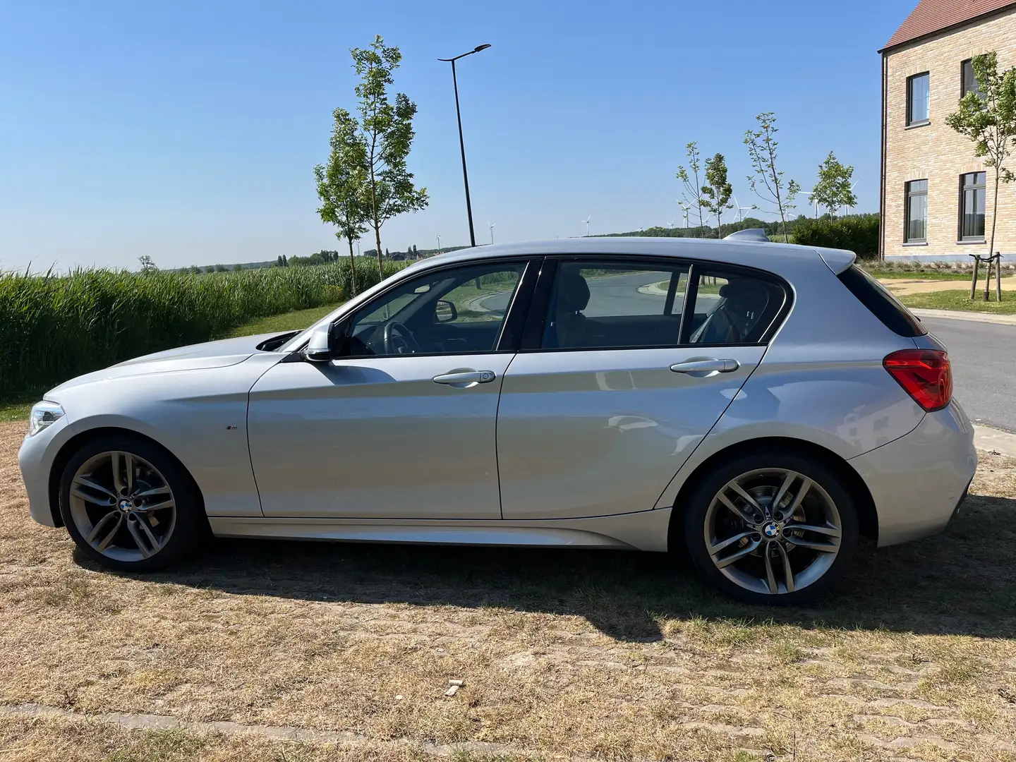 BMW 116 116d M Sport Zilver - 2
