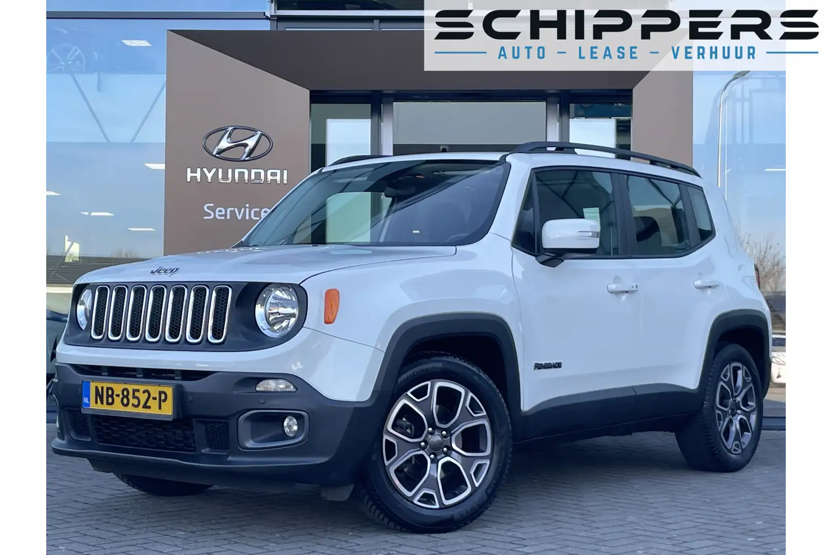 Jeep Renegade 1.4 MultiAir Limited | Automaat | Panoramadak | Na Wit - 1
