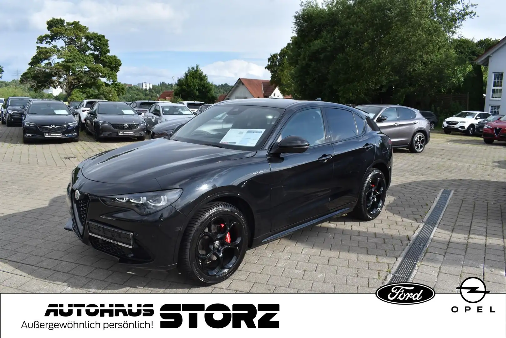 Alfa Romeo Stelvio Veloce Q4 |VELOCE|ACC|KAMERA|LED|WINTER-PAKET| Schwarz - 1