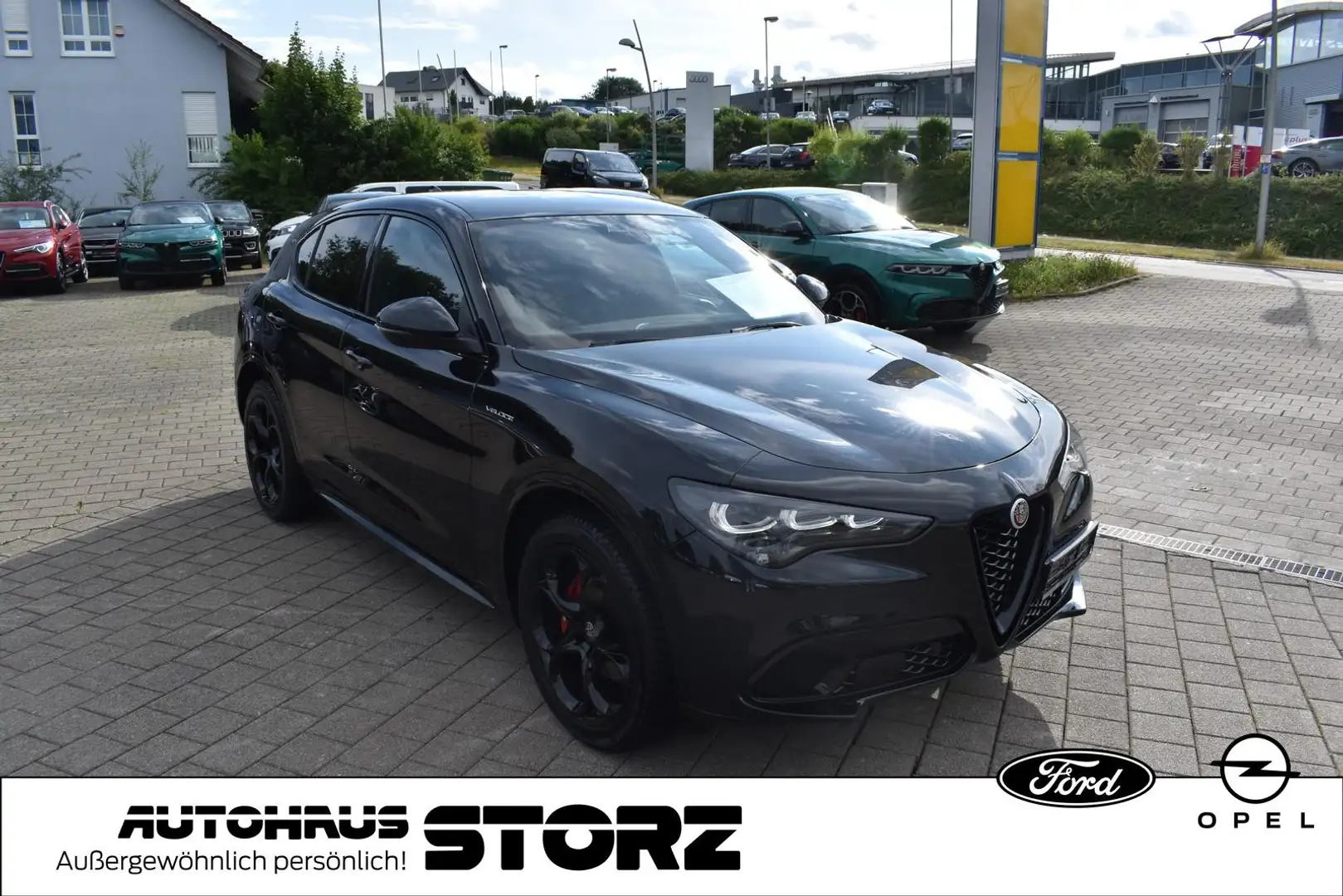 Alfa Romeo Stelvio Veloce Q4 |VELOCE|ACC|KAMERA|LED|WINTER-PAKET| Schwarz - 2