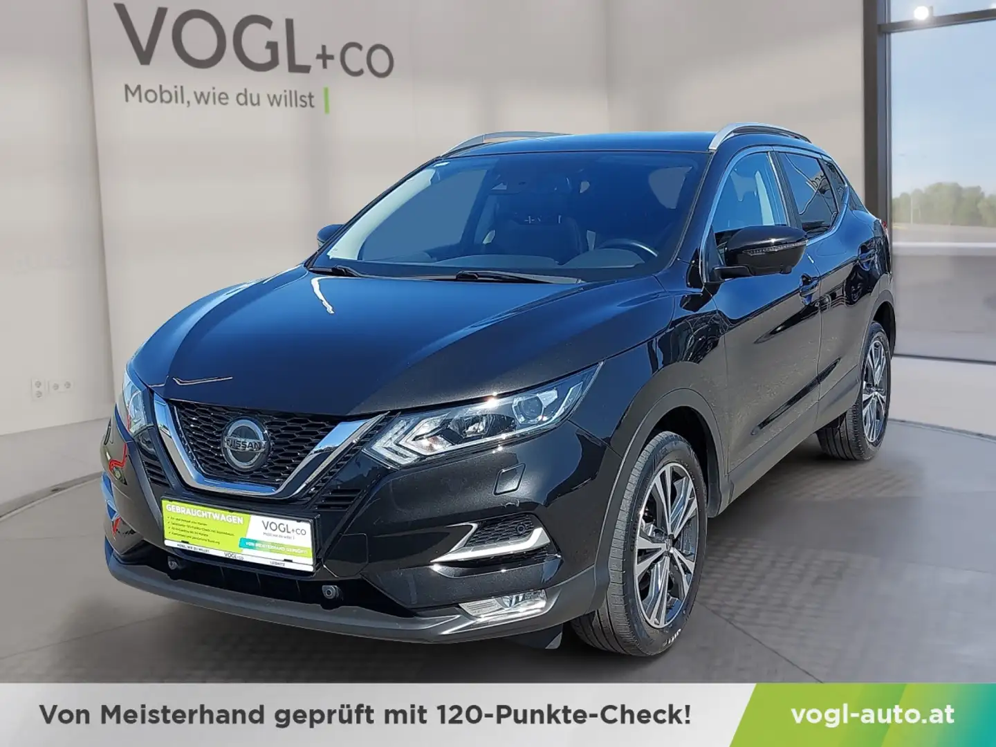 Nissan Qashqai 1.3 DIG-T N-Way Schwarz - 1
