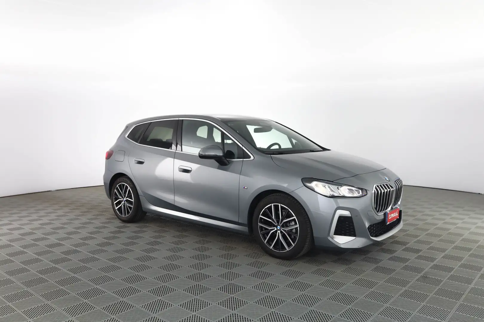 BMW 218 d Active Tourer Msport AUT CERCHI 18,CONNECTED PAC Grigio - 2