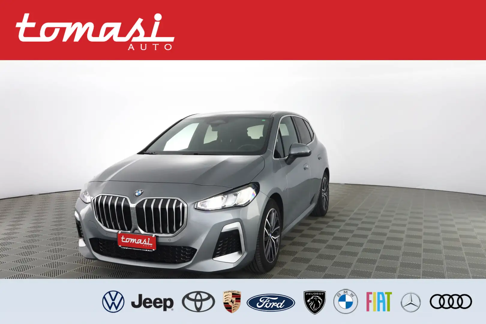 BMW 218 d Active Tourer Msport AUT CERCHI 18,CONNECTED PAC Grigio - 1