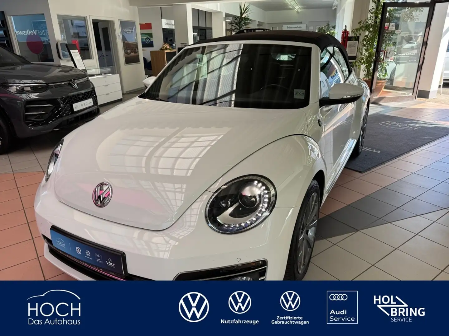 Volkswagen Beetle Cabriolet 1.2 TSI. Bi-Xenon+App+Navi Blanc - 1