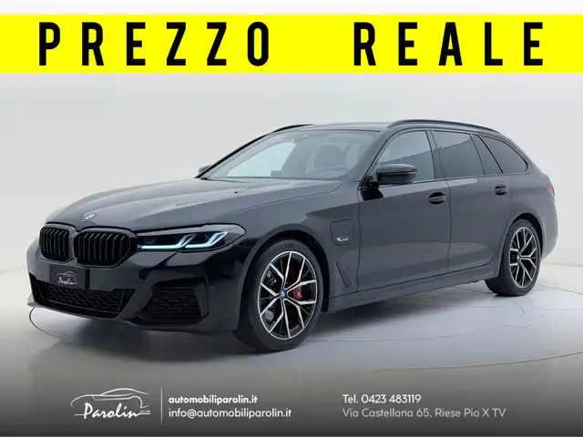 BMW 530 e Touring Msport auto Black-LED-Pelle-360°-19''