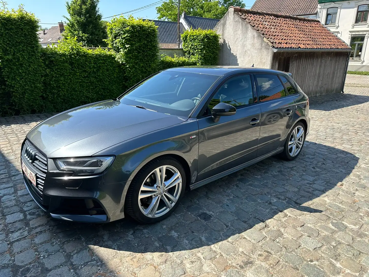 Audi A3 A3 Sportback 2.0 TDi Quattro Sport S tronic Gris - 2