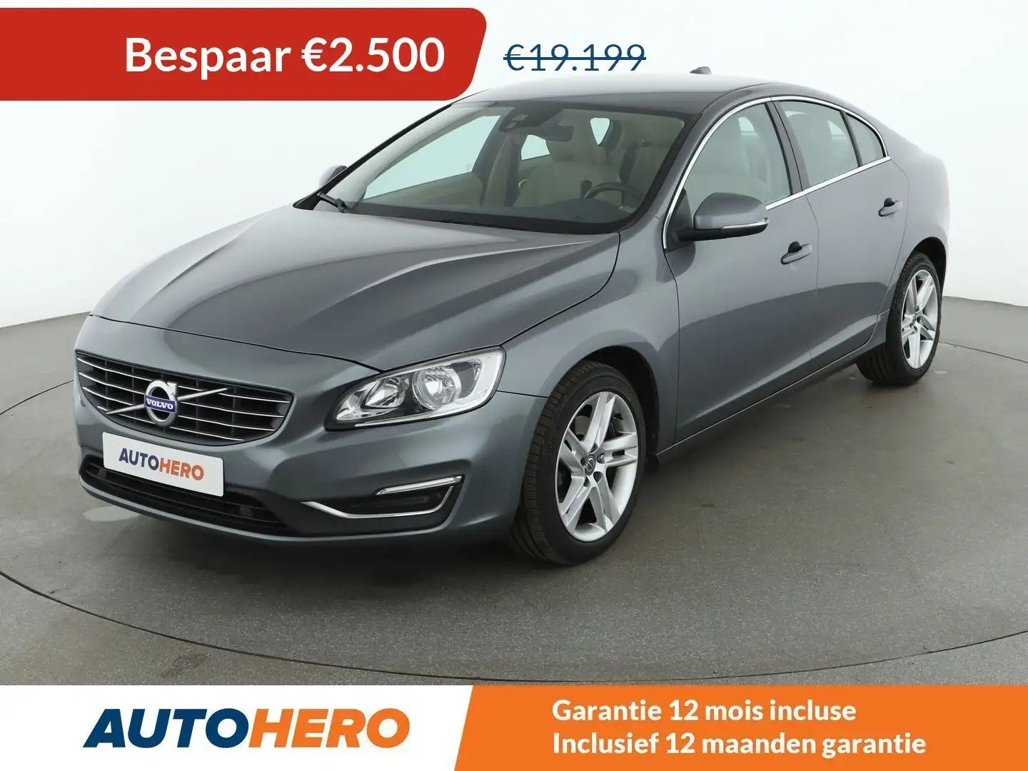 Volvo S60 2.0 D3 Business Grijs - 1