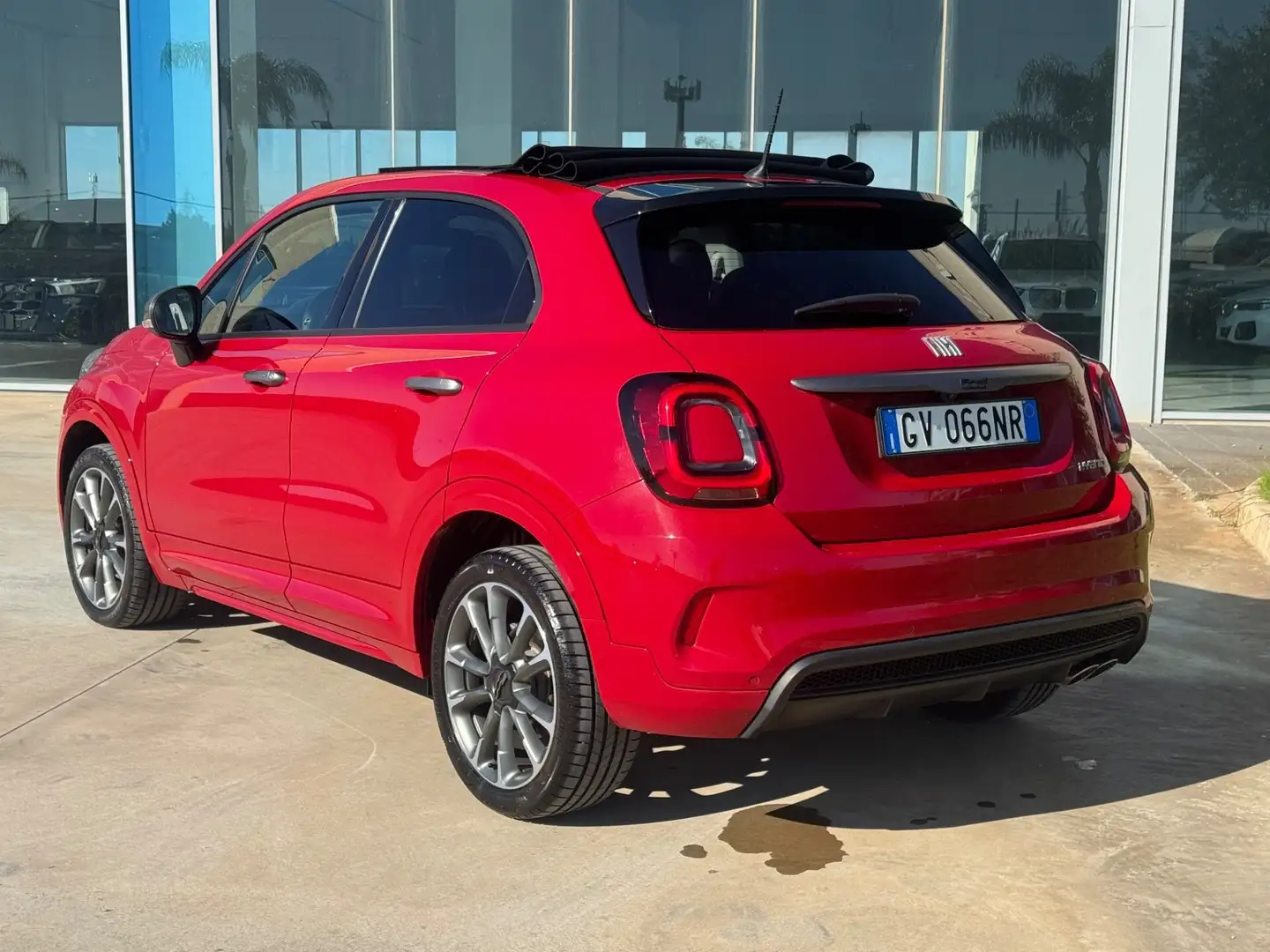 Fiat 500X Dolcevita sport possibilità noleggio no scoring Rosso - 2