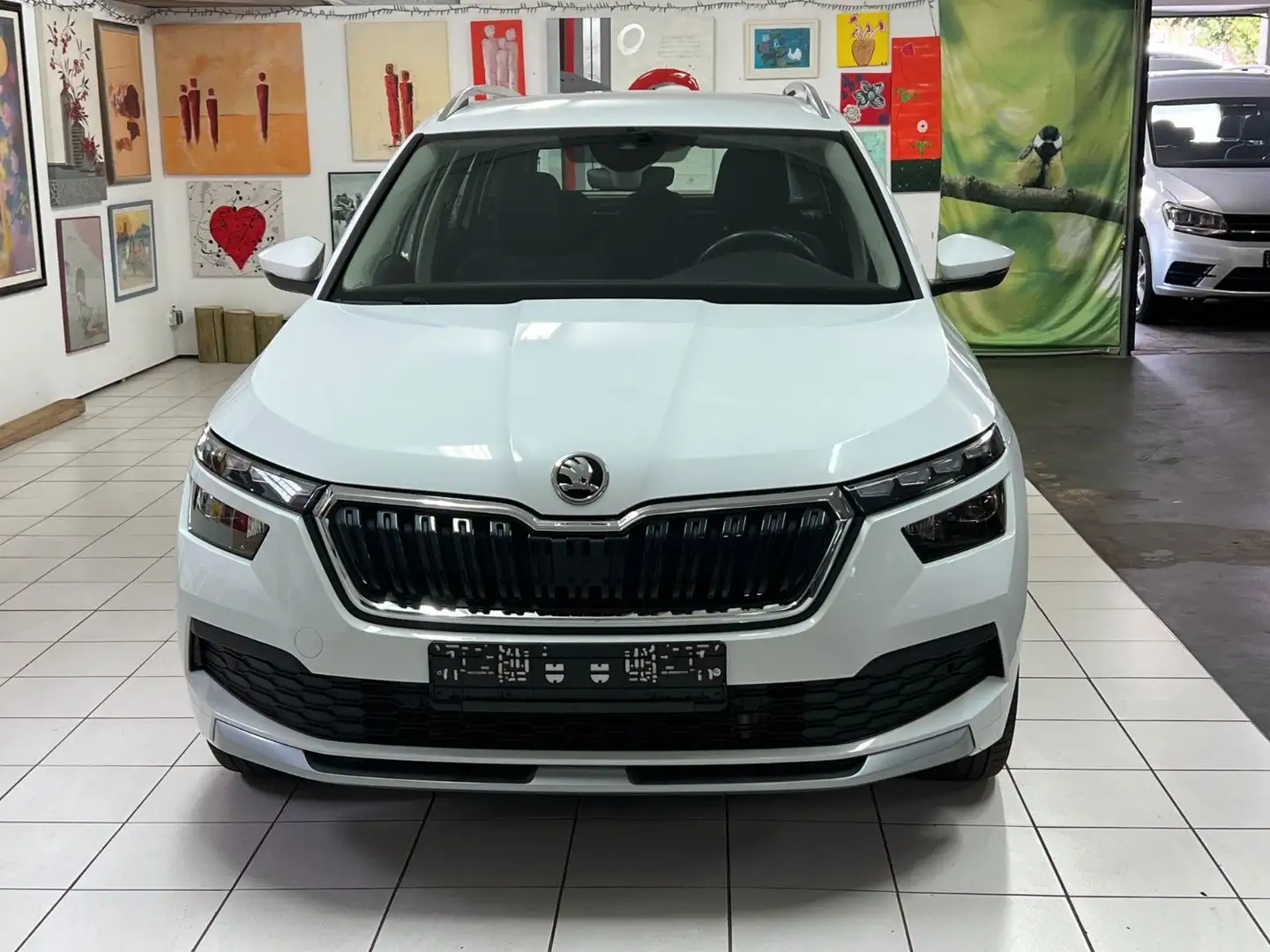 Skoda Kamiq Style LED Virtual SzH Automatik 1 Hand Weiß - 2