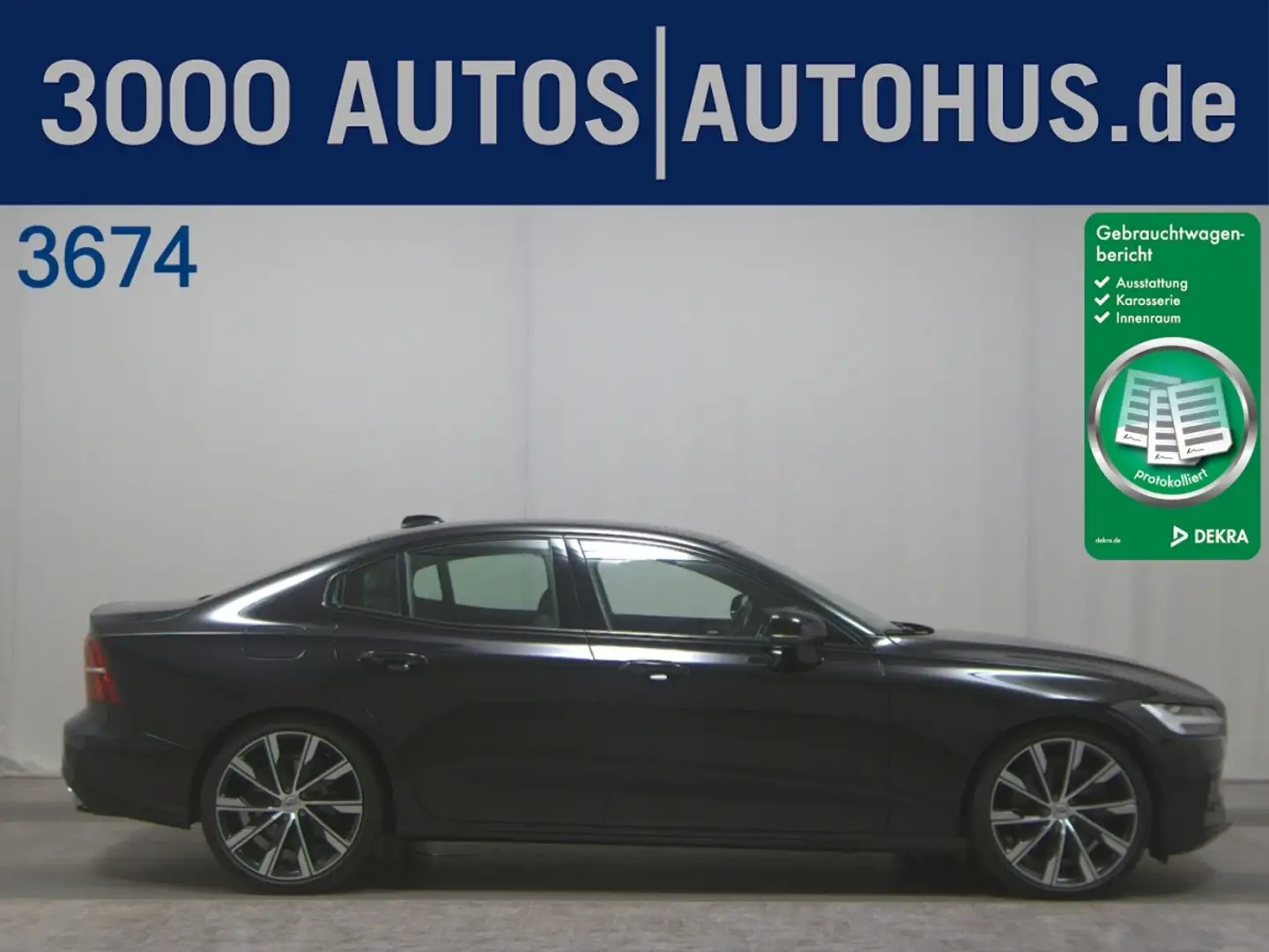 Volvo S60 T5 R Design ACC Navi Leder el.Heck KeyLess Nero - 1
