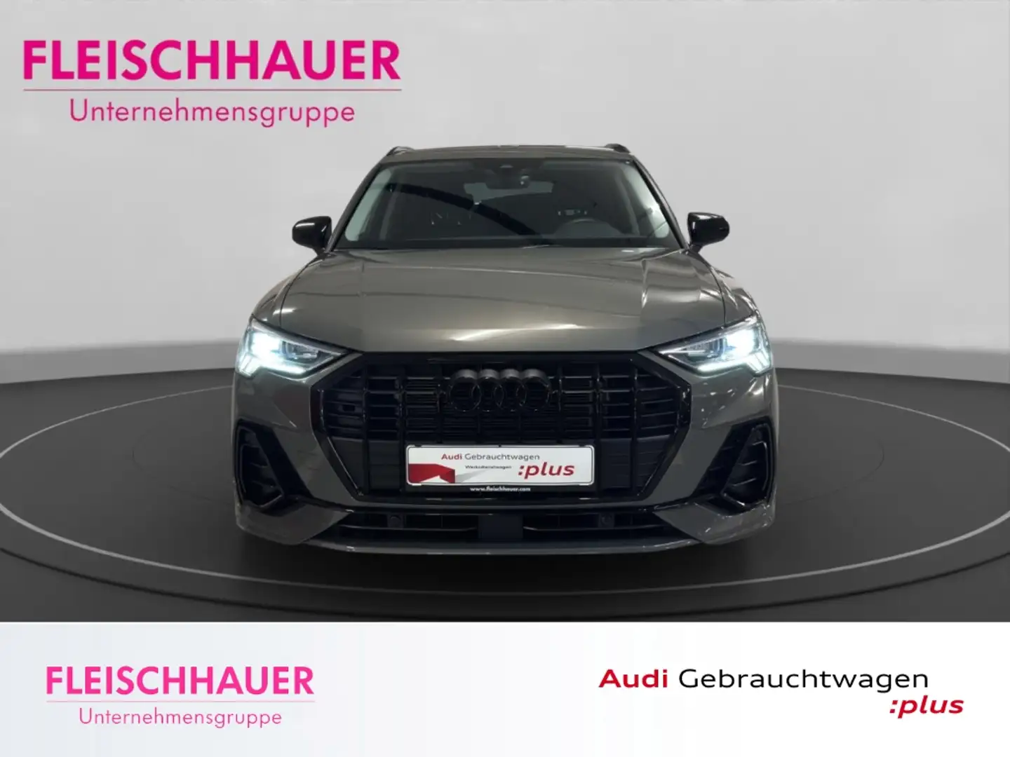 Audi Q3 35 TFSI S line LED+AHK+VC+ACC+19''+sound+App-conne Gris - 2