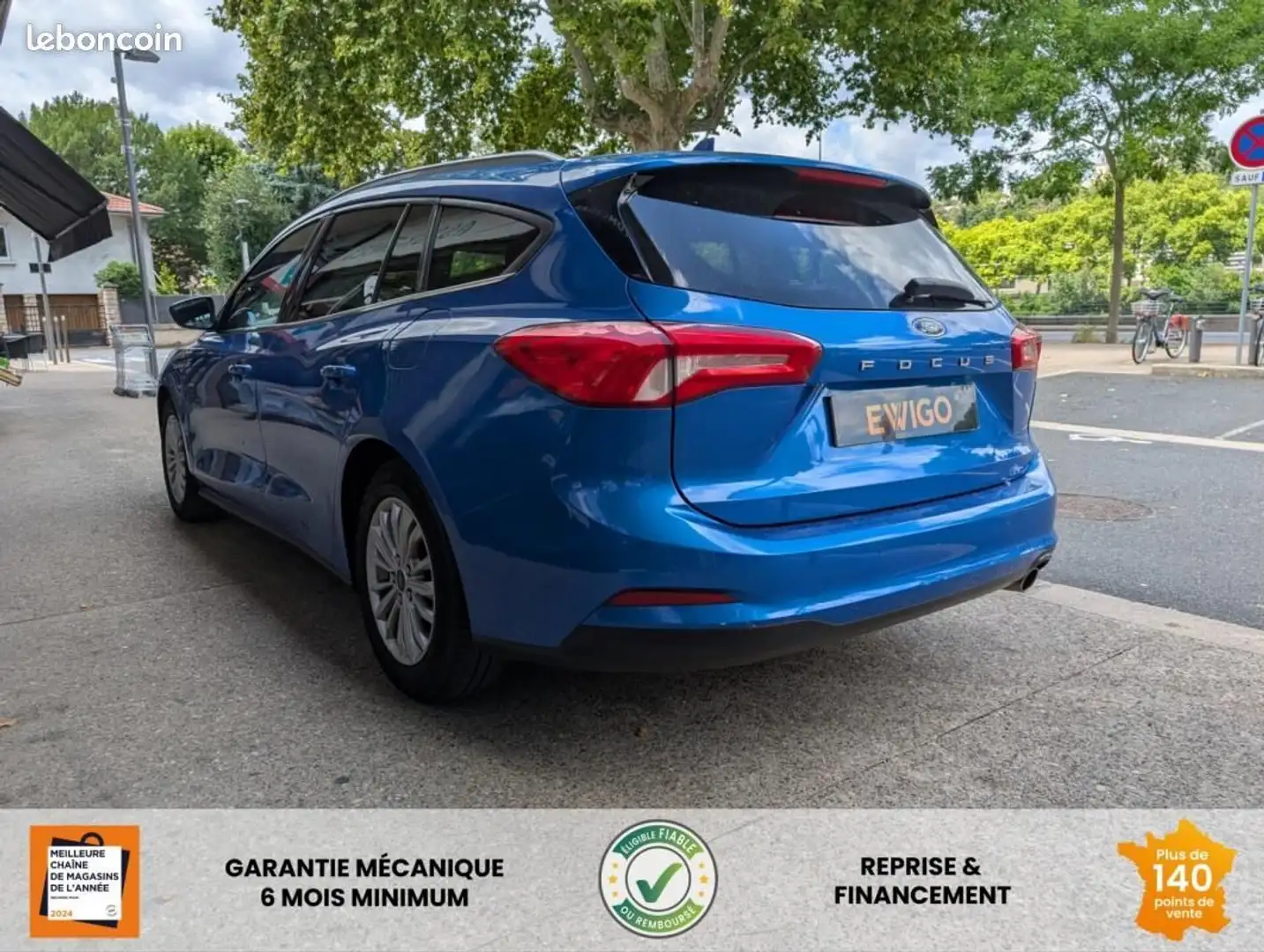 Ford Focus BREAK 1.0 ECOBOOST SCTI 125 TITANIUM-X APPLE CARPL Bleu - 2