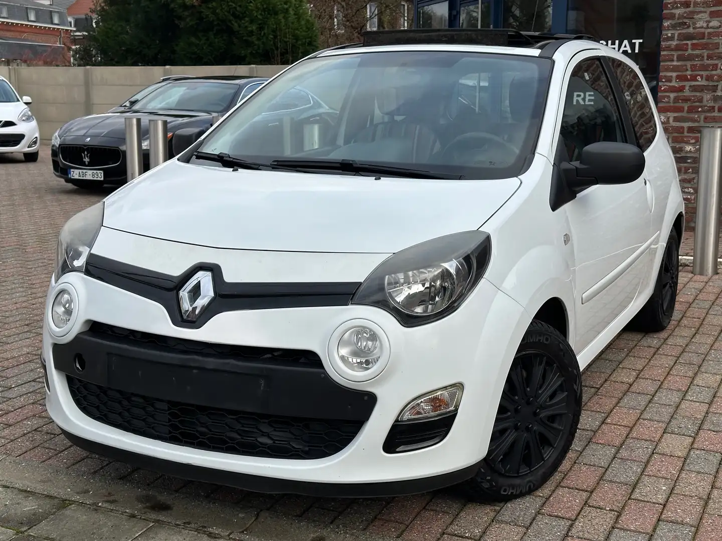 Renault Twingo 1.2i*PANO*1ER MAIN*C-T OK*GARANTIE*BLUETOOTH*EURO5 Blanc - 1