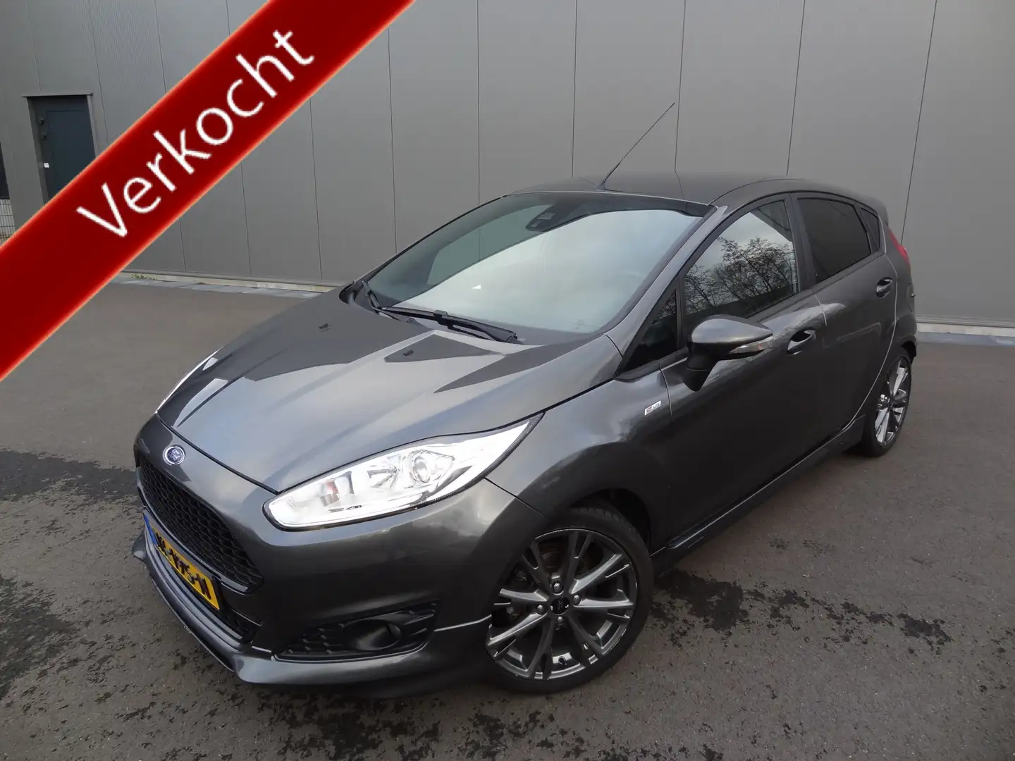 Ford Fiesta 1.0 EcoBoost ST Line | NL-AUTO | ECC | CRUISE | Grau - 1