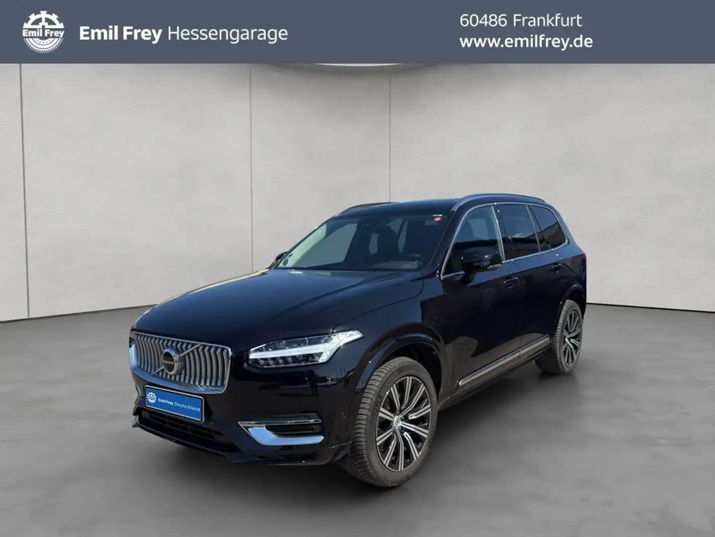 Volvo XC90 XC90 B5 AWD Plus-Bright 7S Glasd Standh 360° AHK Schwarz - 1
