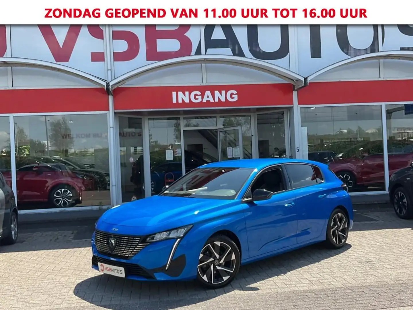 Peugeot 308 1.2 PURETECH AUT. ALLURE NAVI CAMERA CARPLAY AIRCO Blauw - 1