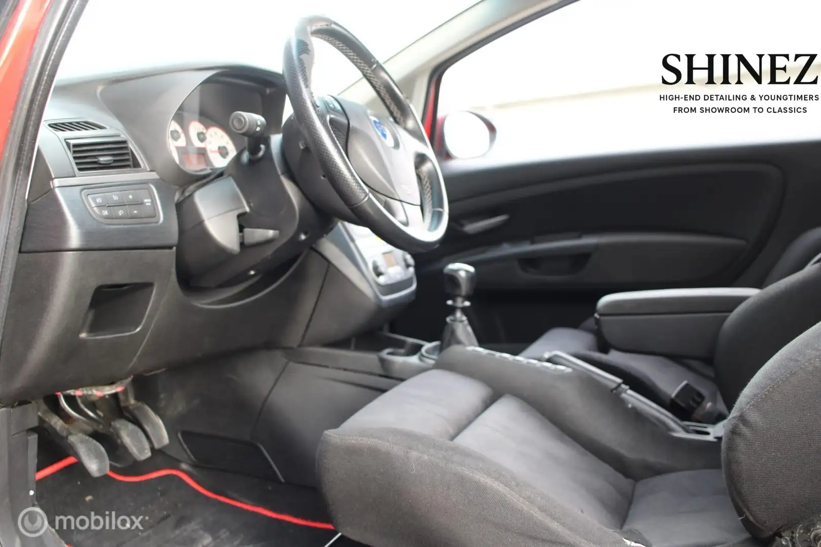 Fiat Grande Punto 1.4 16v Sport | Recaro | 18” Breedset Roşu - 2