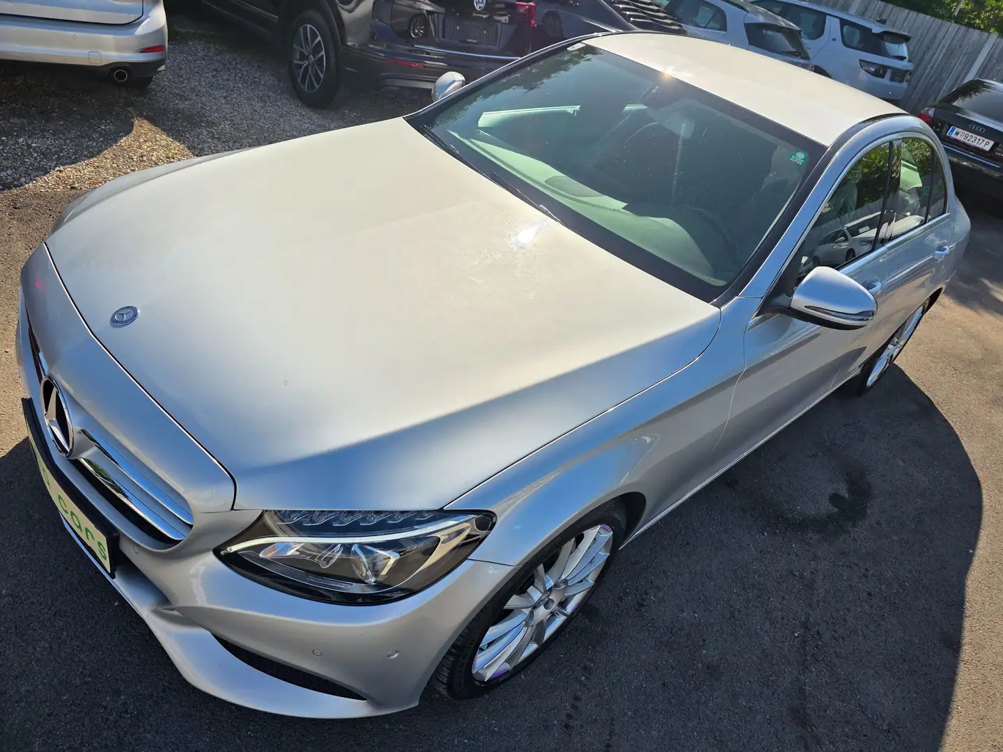 Mercedes-Benz C 180 d Aut. Silber - 2