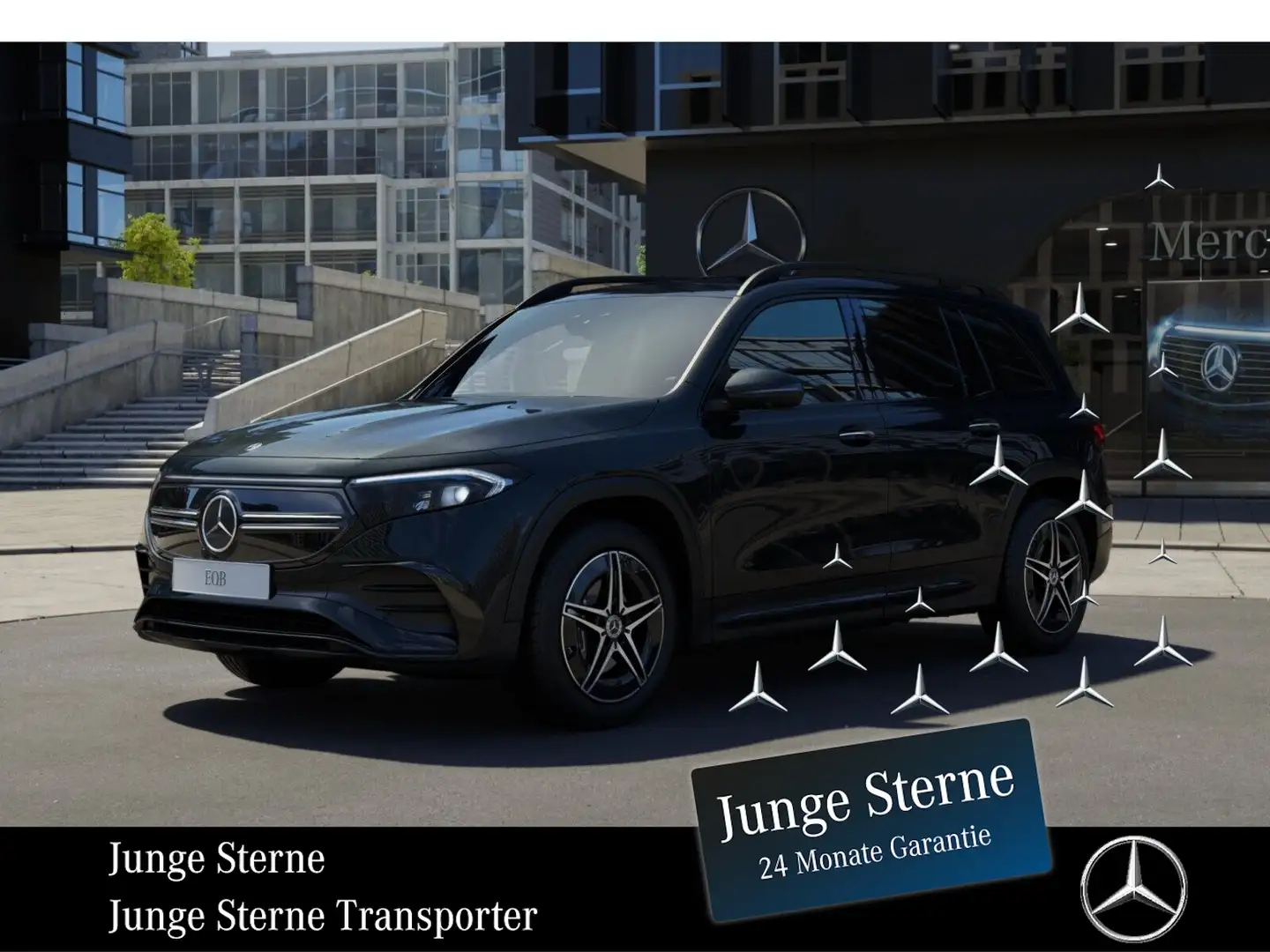 Mercedes-Benz EQB 250 *AMG*NIGHT*PANO*KAMERA*MBUX*360*KLIMA* Noir - 1