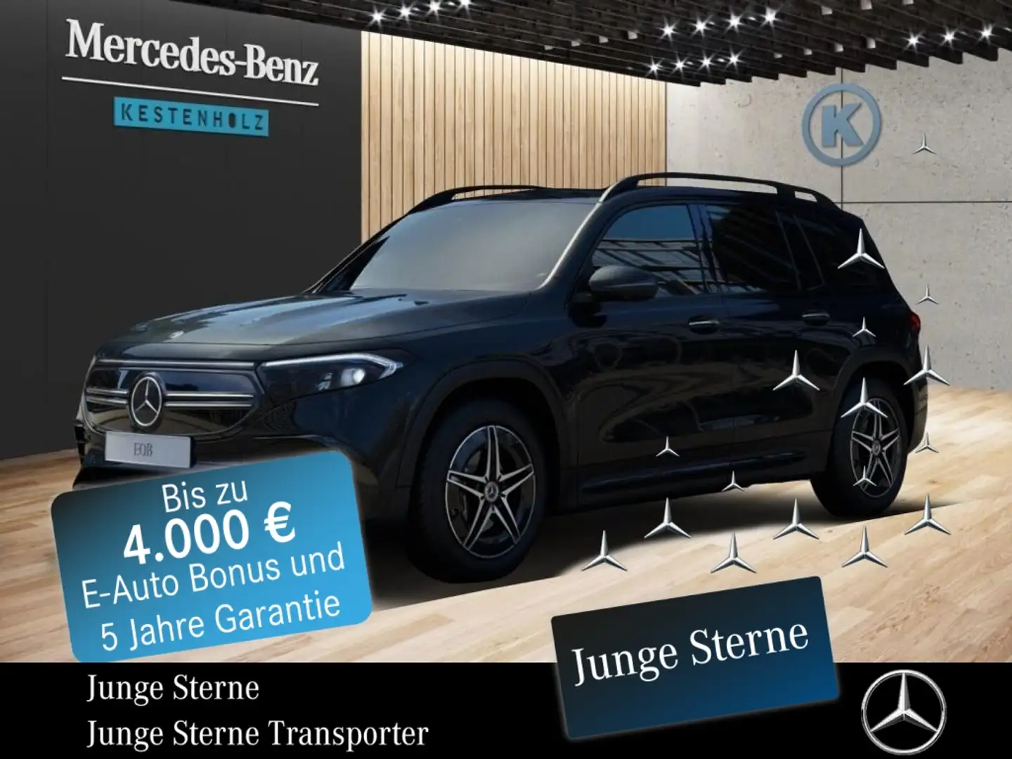 Mercedes-Benz EQB 250 *AMG*NIGHT*PANO*KAMERA*MBUX*360*KLIMA* Negru - 1