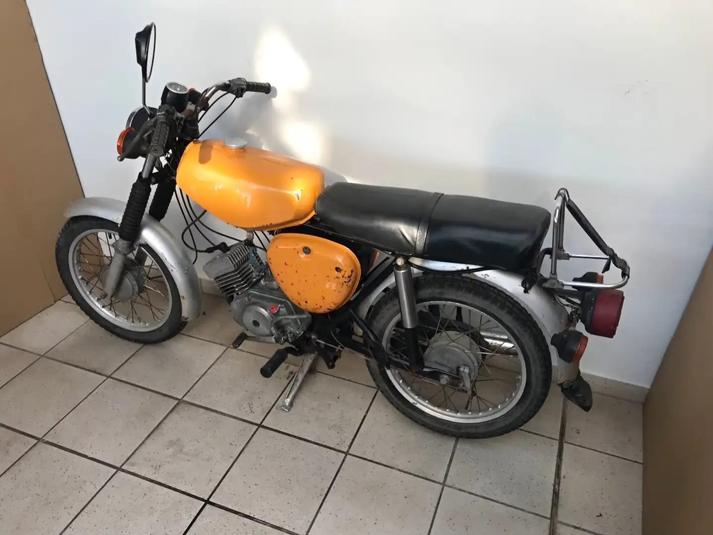 Simson S 51 Saharabraun Gelb 1987 M500 60km/h Amarillo - 1