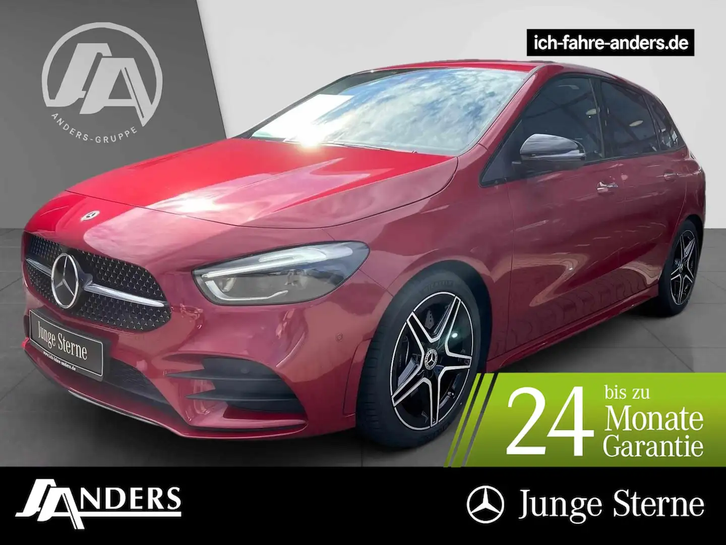 Mercedes-Benz B 220 d AMG PREMIUM+MBUX+Night+Dist+36+Memo+EASY Rosso - 1