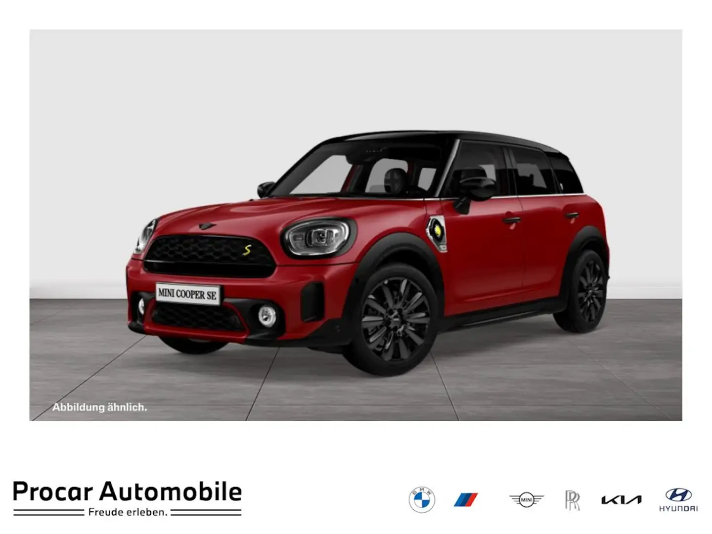 MINI Cooper SE Countryman Cooper SE YOURS TRIM+HuD+H/K+ACC+DA+KAMERA Rot - 1
