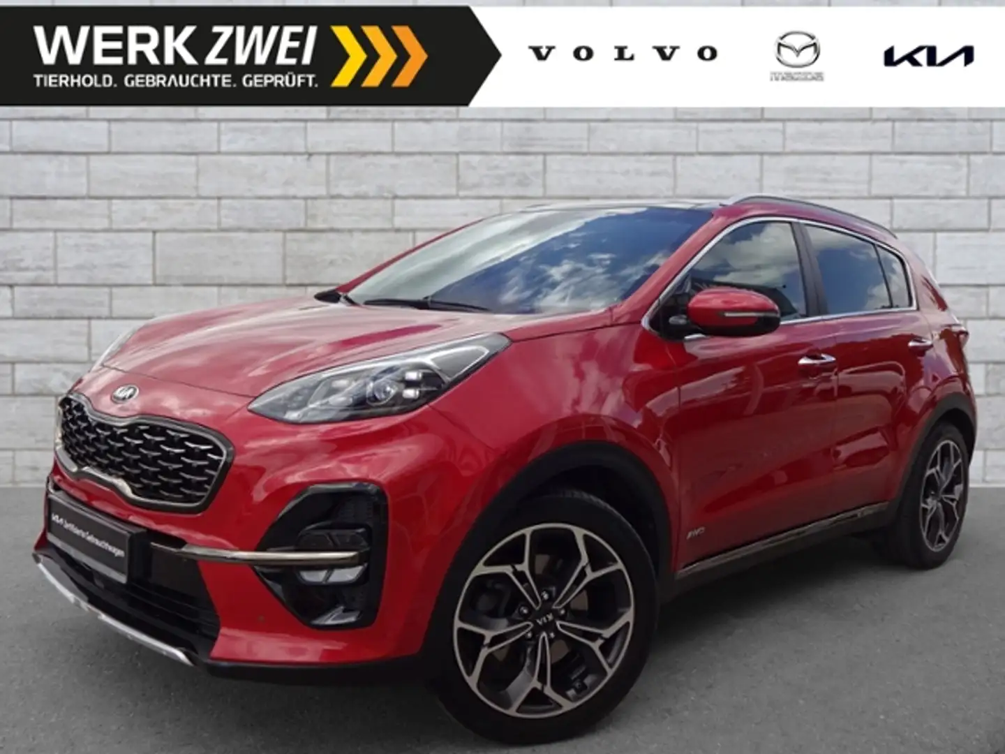 Kia Sportage 1,6T GT Line 4WD AT ACC Navi Pano 360° Rot - 1