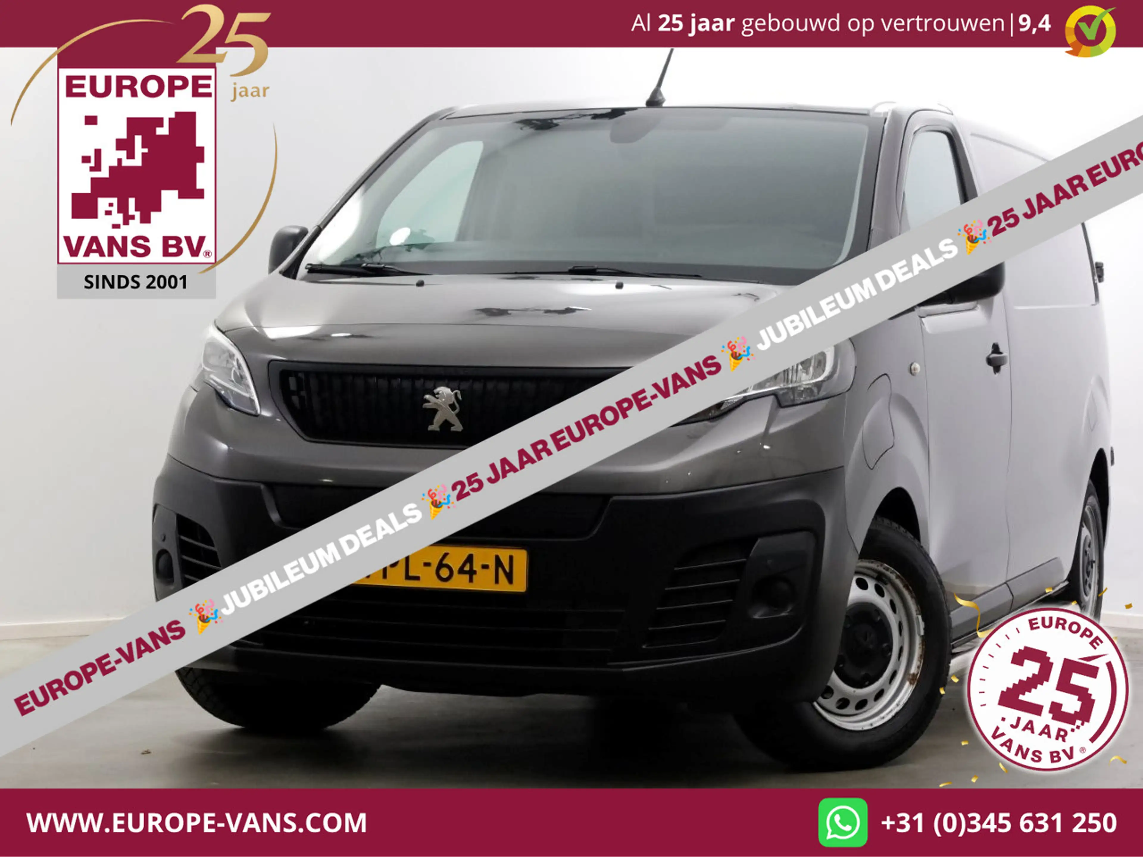 Peugeot e-Expert L2H1 Standard Premium 75 kWh 100% Elektrisch Snell