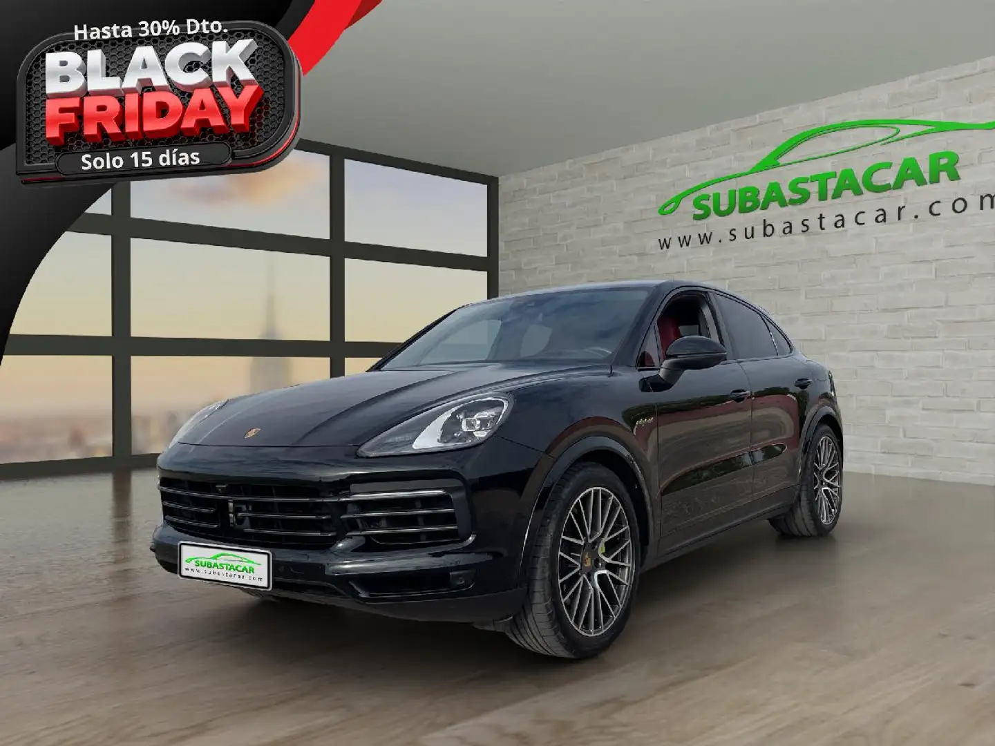 Porsche Cayenne E-Hybrid Platinum Edition Aut. Negro - 1