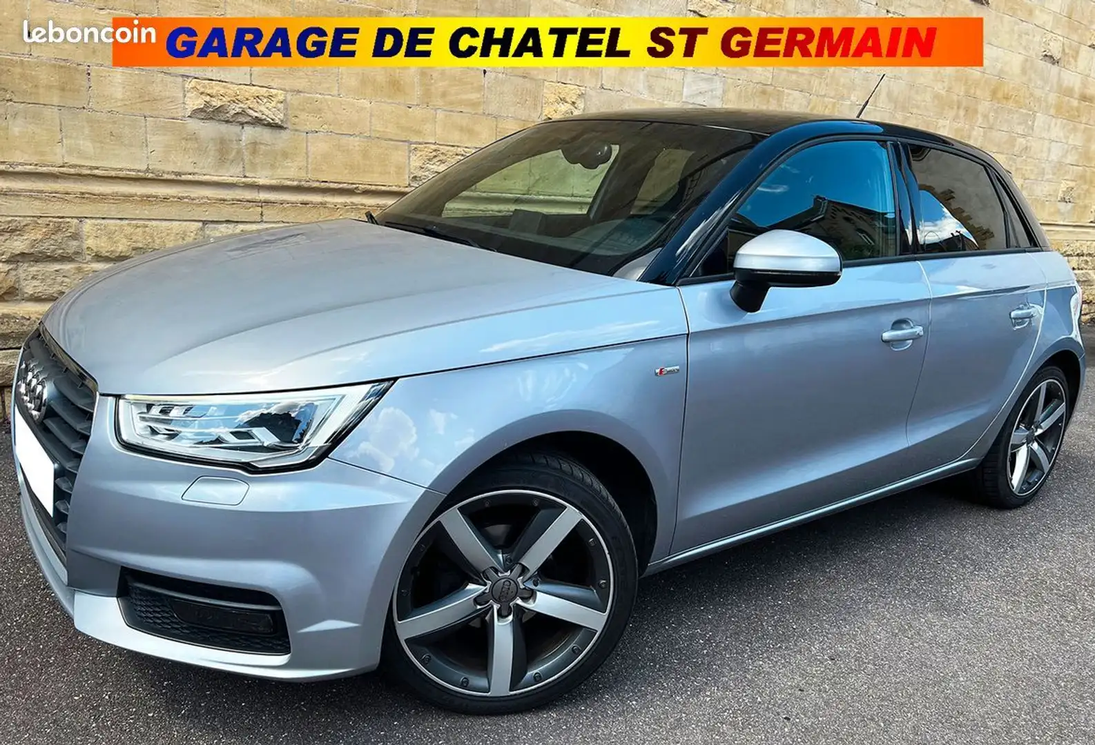 Audi A1 1.0 TFSI 95 ch ultra S line tronic 7 • S-Line inte Argento - 1