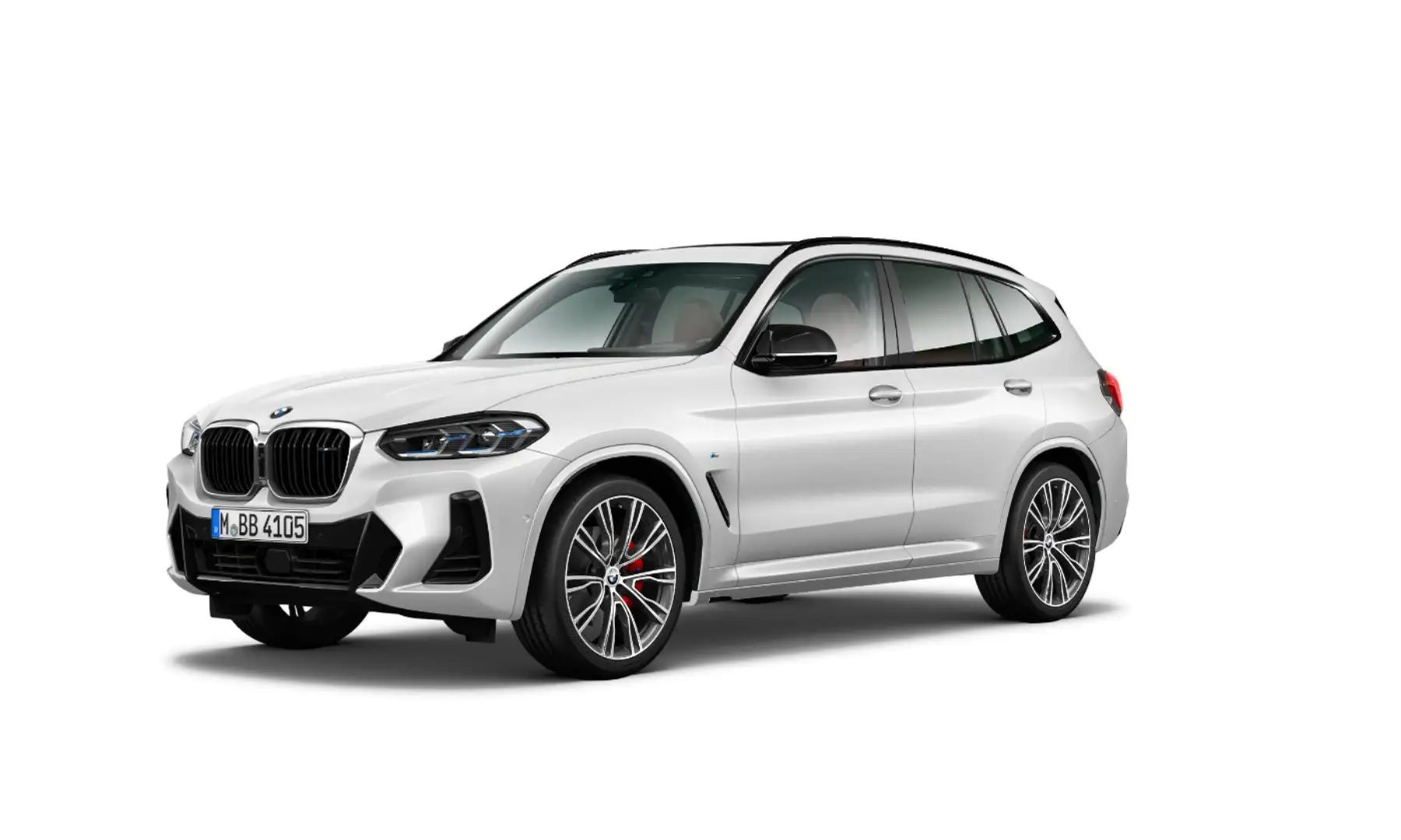 BMW X3 M 40D PanoSD ACC AHK 21'' Laser adapt.M-Fw. Weiß - 1