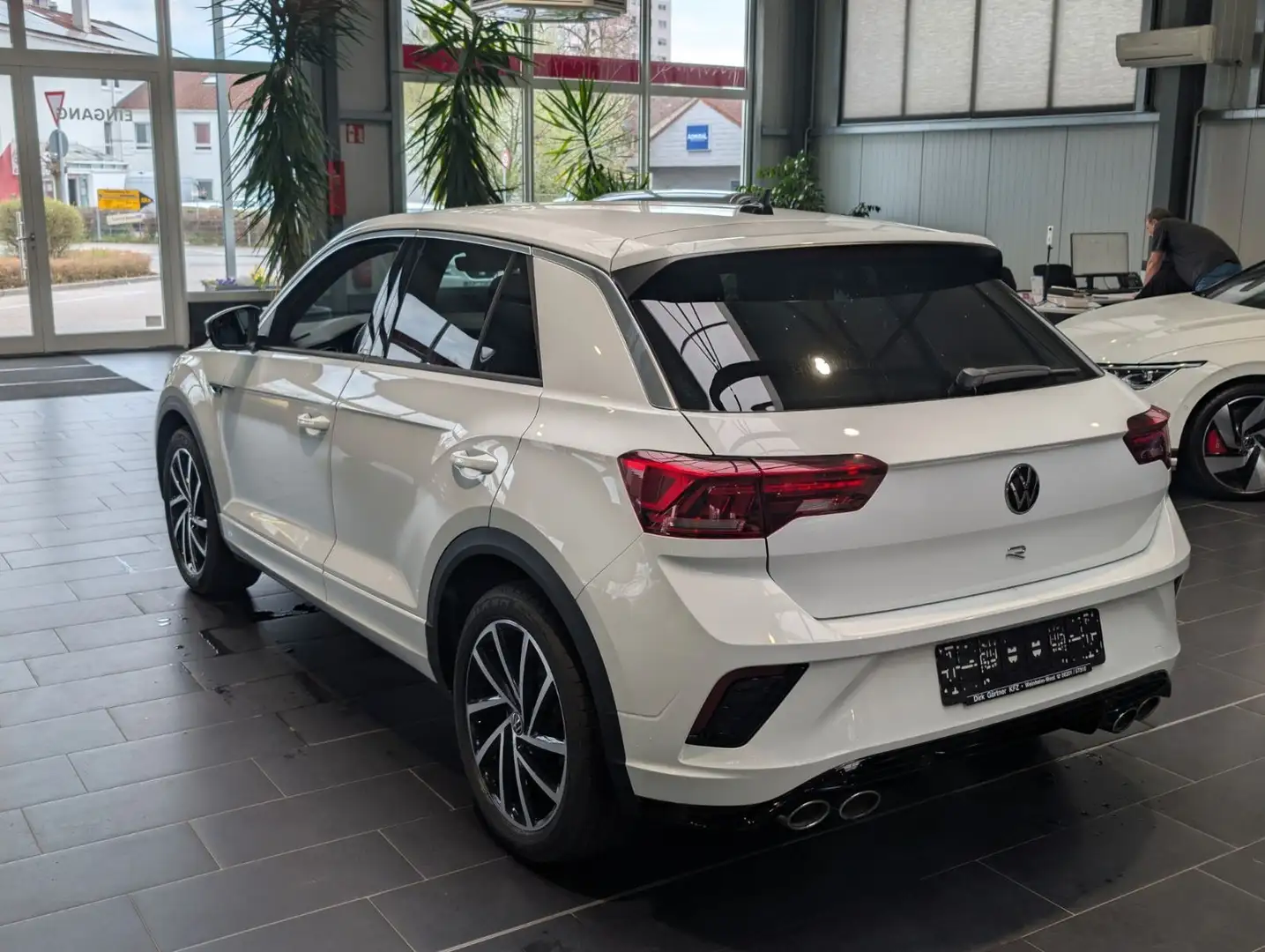 Volkswagen T-Roc 2.0 TSI OPF 4MOTION DSG R 8-fach 1.Hand Blanco - 2
