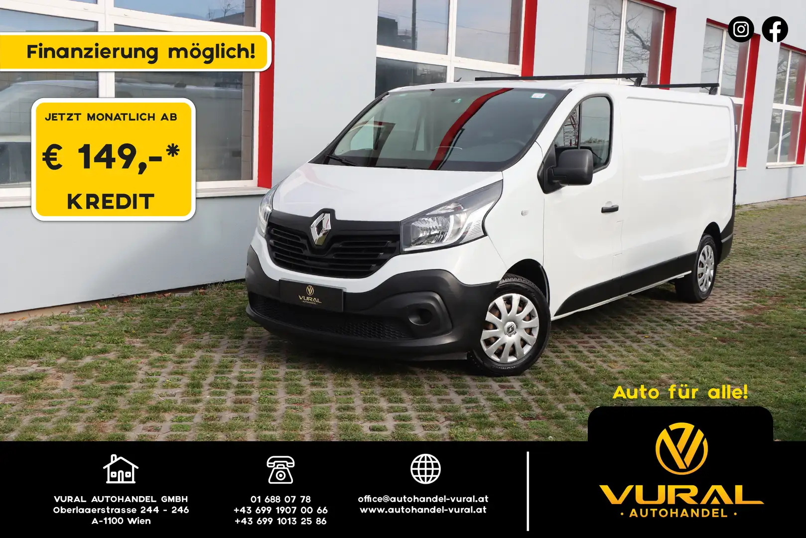 Renault Trafic L2H1 3,0t Energy dCi 125 Wit - 1