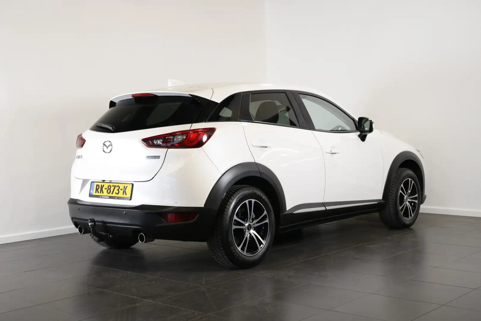 Mazda CX-3 2.0 SkyActiv-G 120 GT-Luxury | Automaat | Lederen Weiß - 2