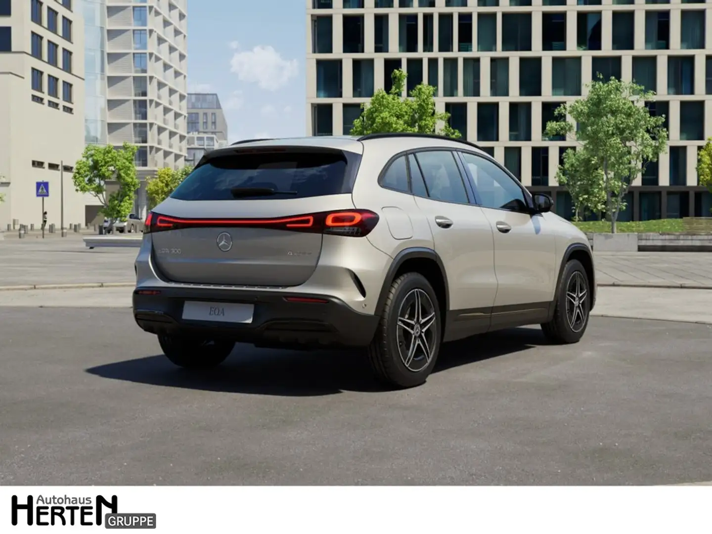 Mercedes-Benz EQA 300 4M+AMG+NIGHT+LED+KEYLESS+R-KAMERA+18"ZOL Silber - 2