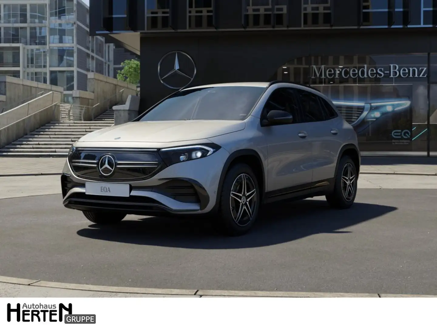 Mercedes-Benz EQA 300 4M+AMG+NIGHT+LED+KEYLESS+R-KAMERA+18"ZOL Silber - 1