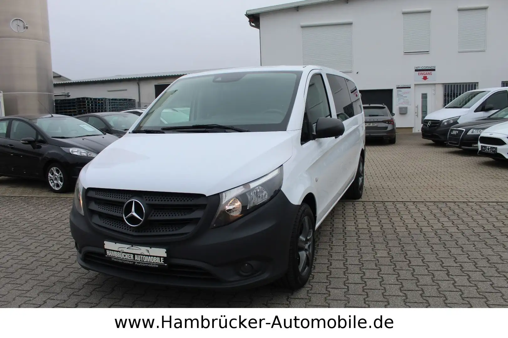 Mercedes-Benz Vito Mixto 119 CDI Lang~1.Hand~5-Sitzer~Navi~R.K Weiß - 2