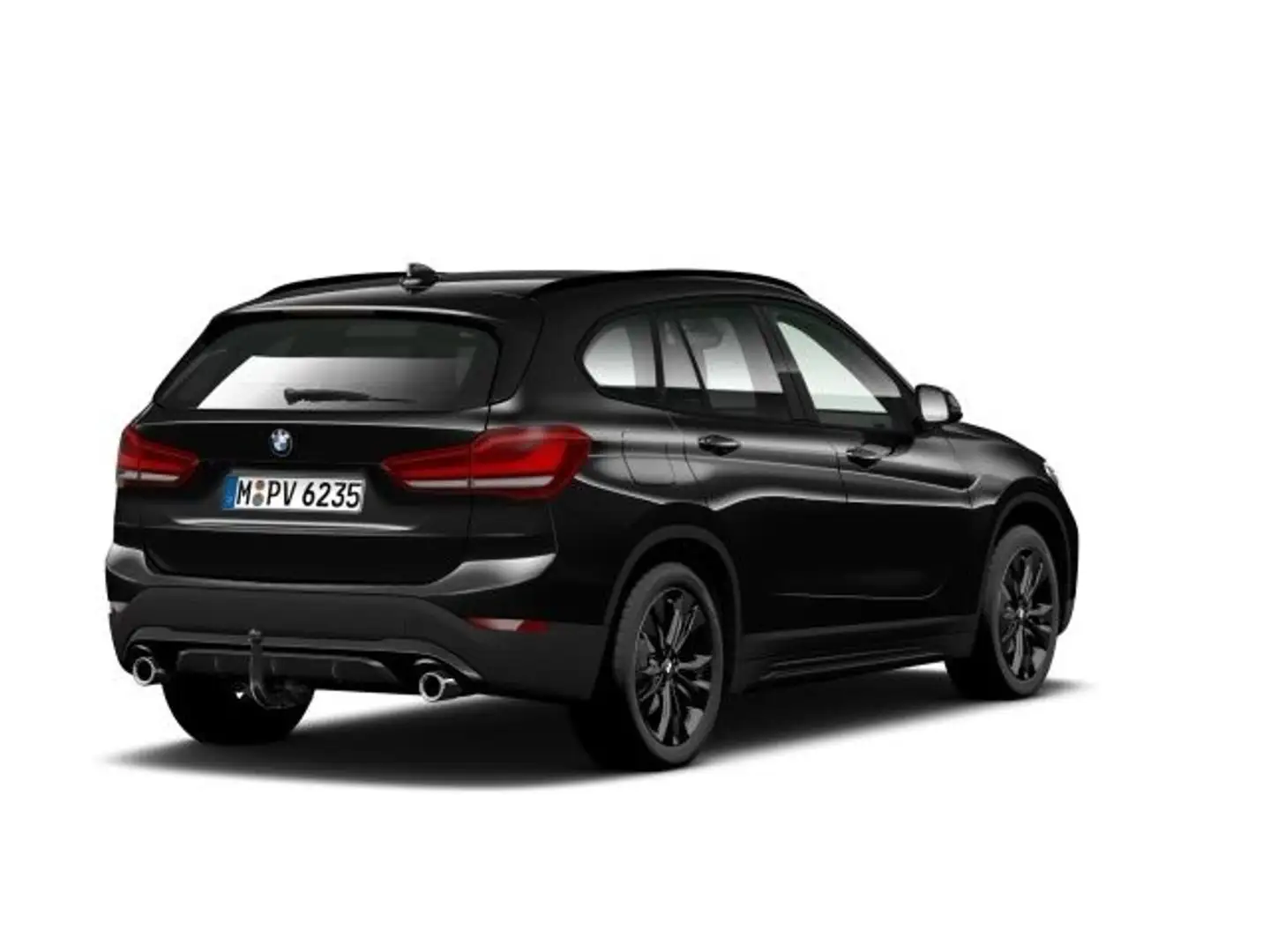 BMW X1 xDrive18d Sport Line Aut. Klimaaut. AHK PDC Negro - 2