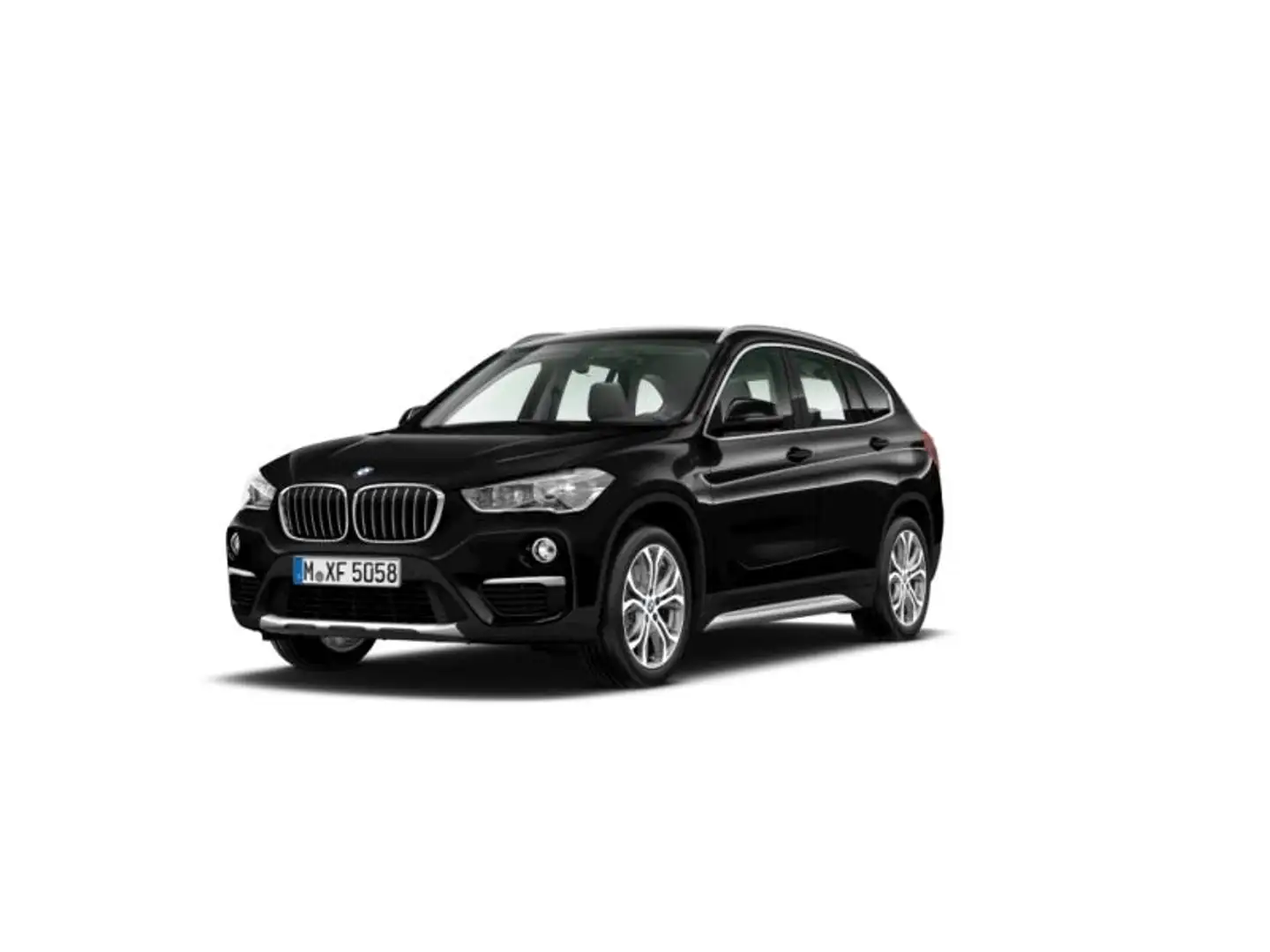 BMW X1 sDrive18i Zwart - 1