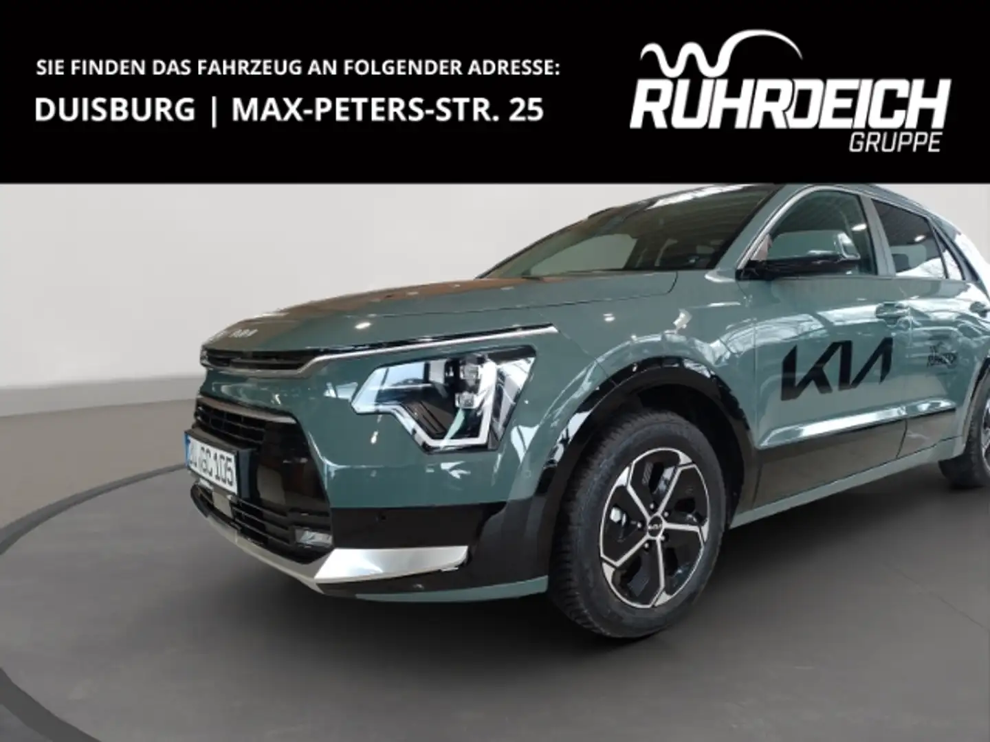 Kia Niro Spirit 1.6 Hybrid EU6d NAVI KLIMA SHZ 104 KW Grün - 1