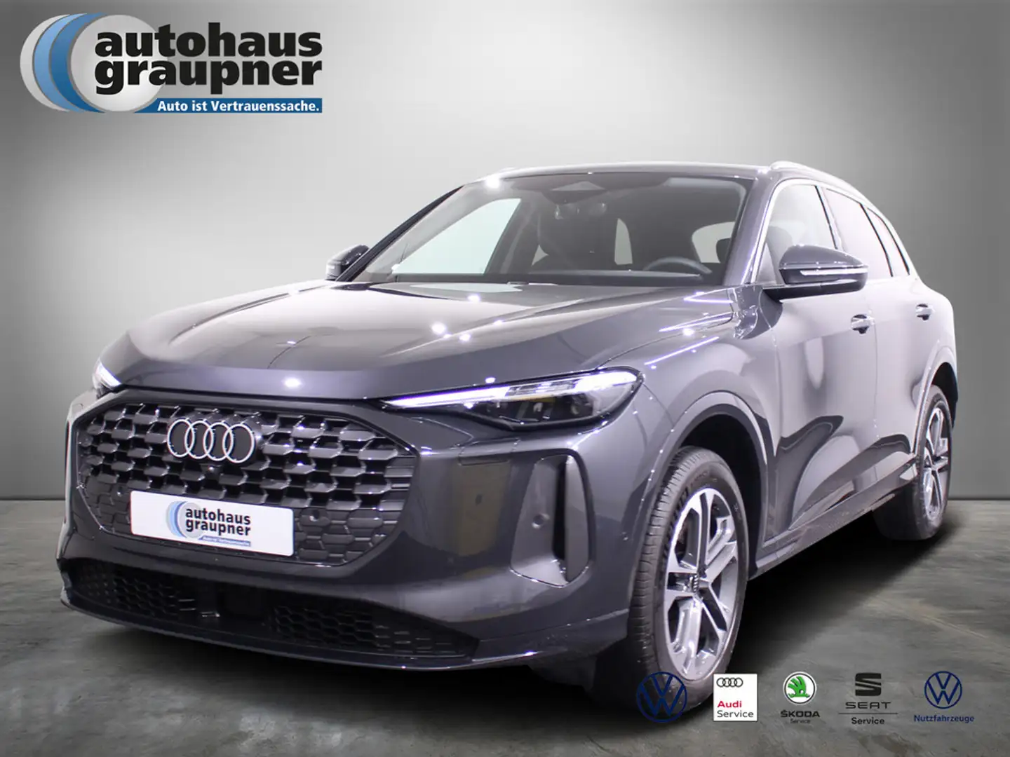 Audi Q5 2.0 TDI quattro PDC KAMERA AHK ACC LED Grijs - 1